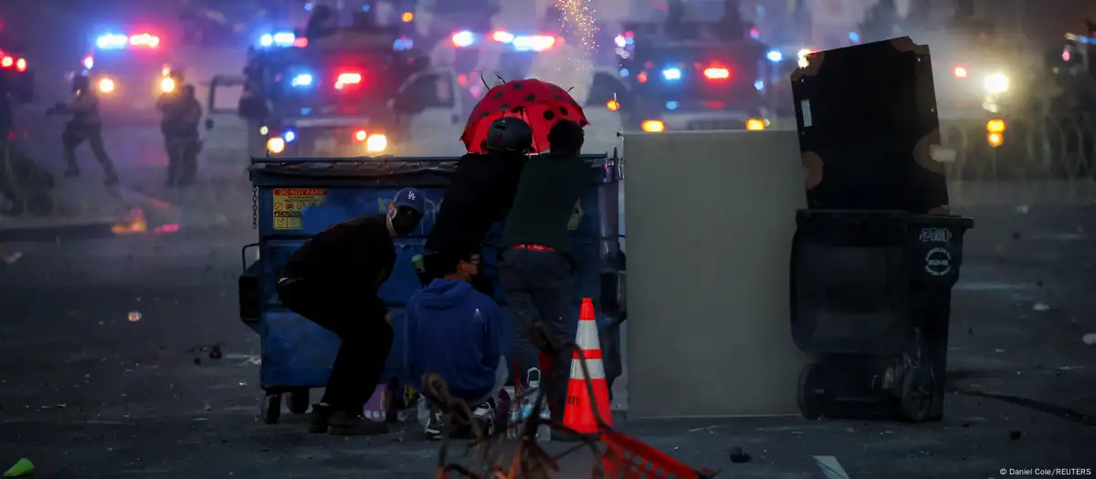 Trump envia tropas Los Angeles