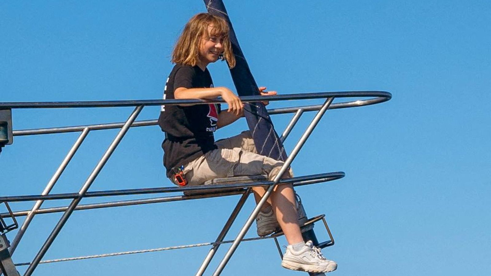 Greta Thumberg a caminho de Israel