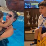 Filho de Marília Mendonça canta música da mãe — Foto: Reprodução