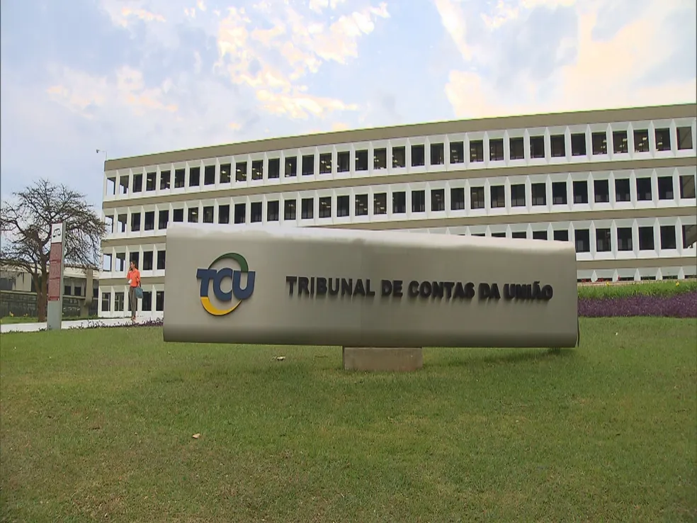 Fachada TCU. Foto: TV GLOBO/Reprodução