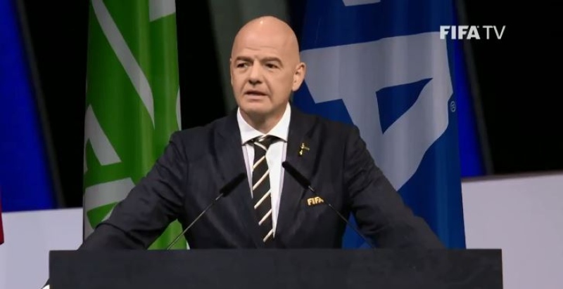 Infantino presidente da FIFA. Foto: Reprodução