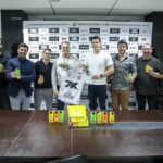 Santos anuncia patrocínio da marca de bebidas. Foto: Reinaldo Campos/Santos FC