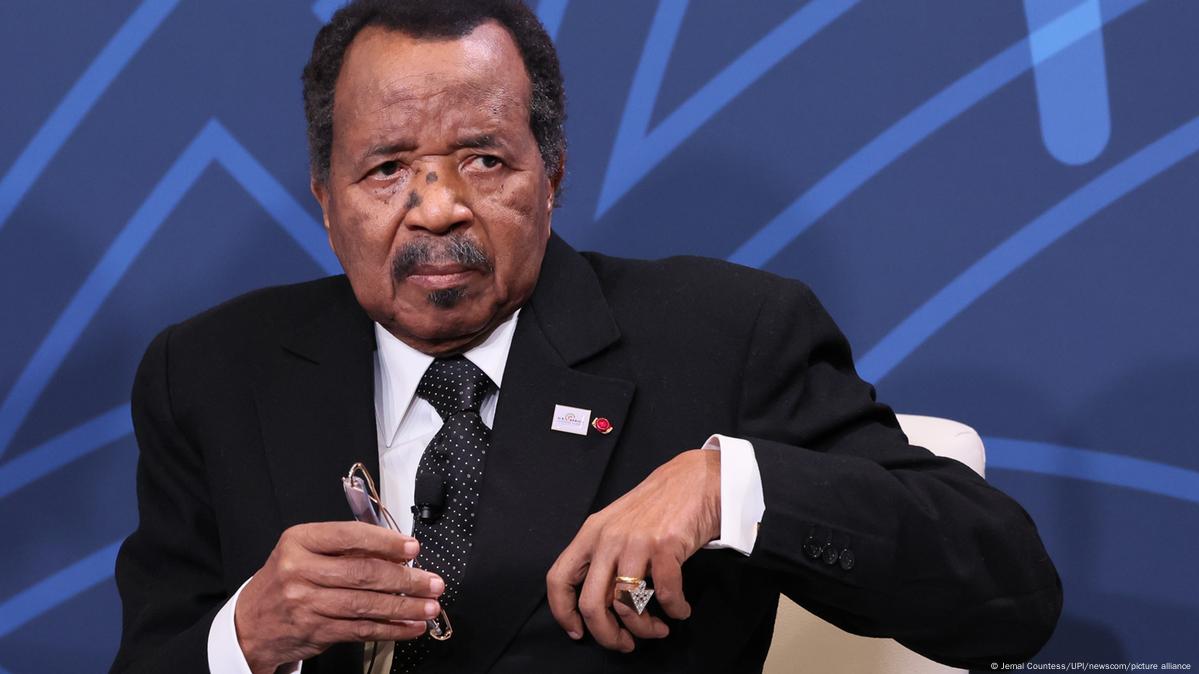 Paul Biya, presidente do Camarões. Foto: Divulgação