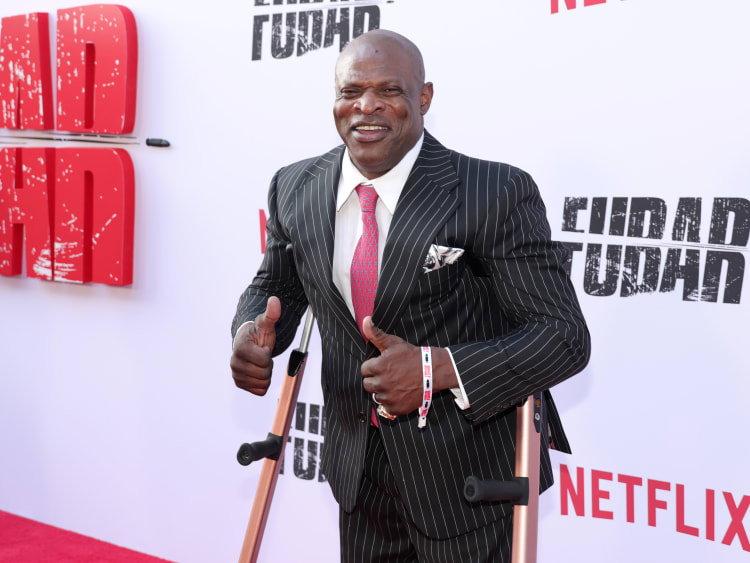 Ronnie Coleman em evento da Netflix. Foto: Kevin Winter/Getty Images